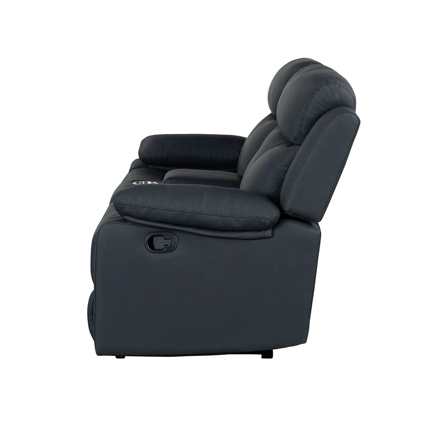 Blanche - Console Reclining Loveseat With LED Lights And Speakers by Unique Piece Furniture