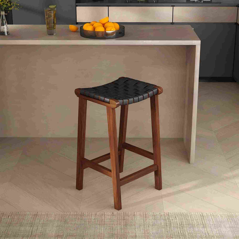 James - Modern Genuine Bar Stool by Unique Piece Furniture