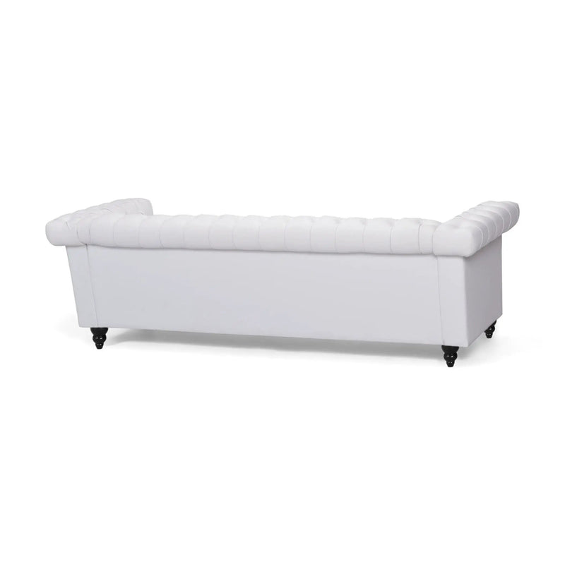 Chesterfield Style 3 Seater Sofa With Deep Button Tufting by HouseOfZazla