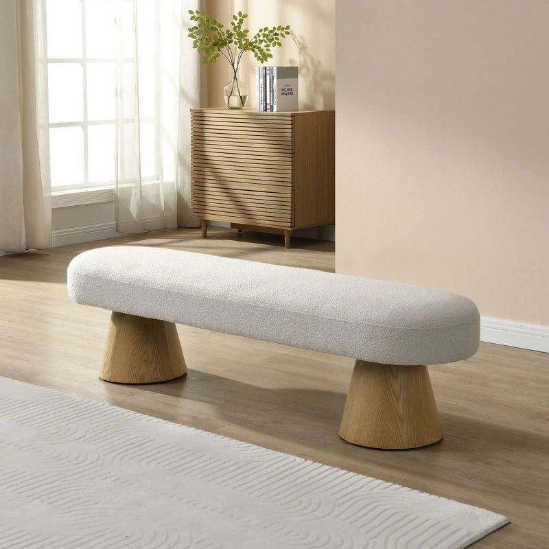 Upholstered Bench For Dining Room by HouseOfZazla