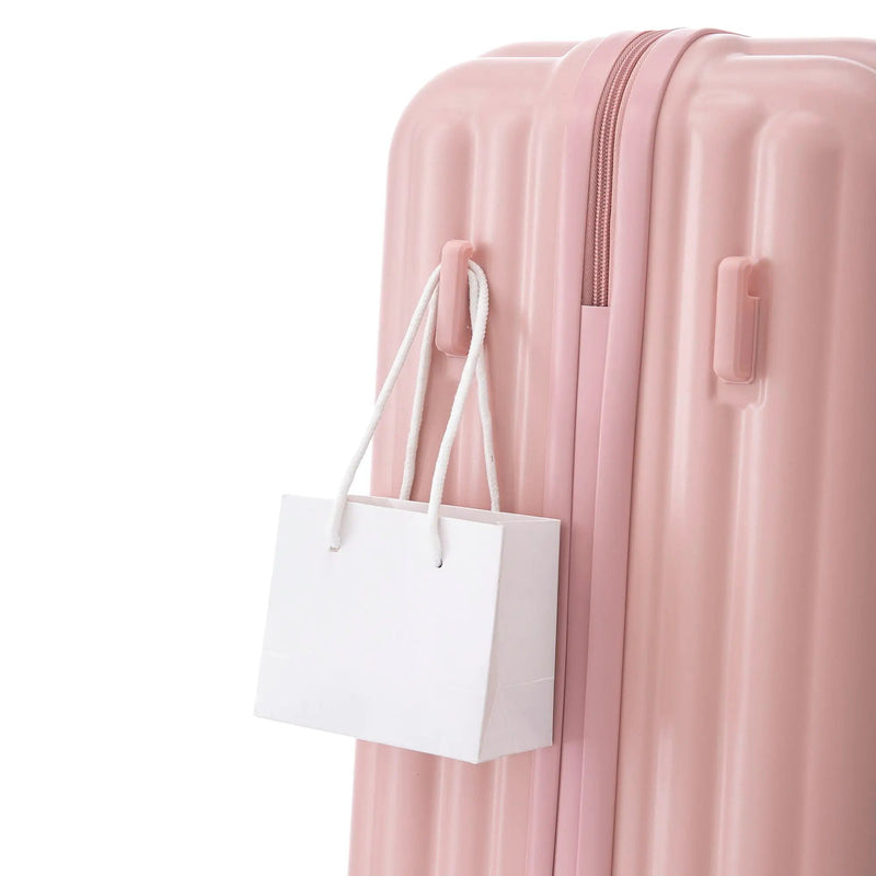 20" / 24" / 28" 3 Pieces / Set Spinner Wheel Luggage, Carry On Suitcase, With Cup Holder & USB Port & Phone Holder by HouseOfZazla
