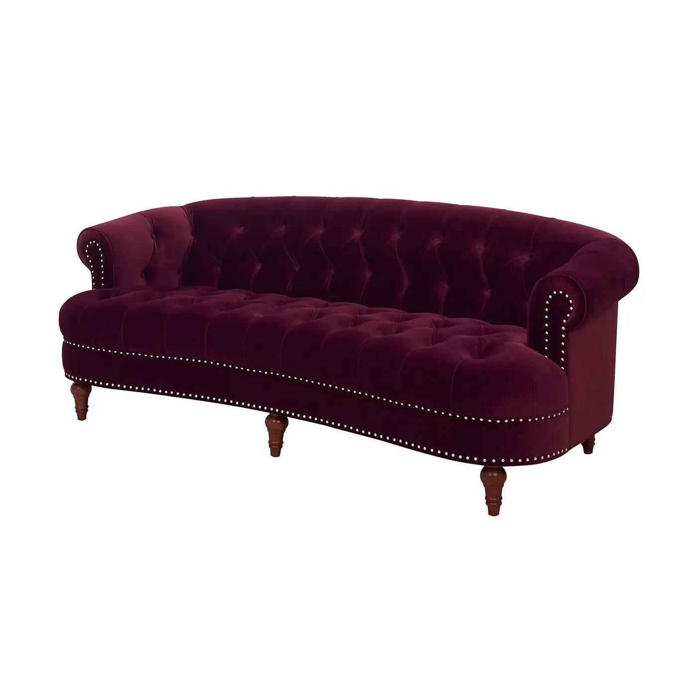 La Rosa - Victorian Chesterfield Tufted Sofa by Unique Piece Furniture
