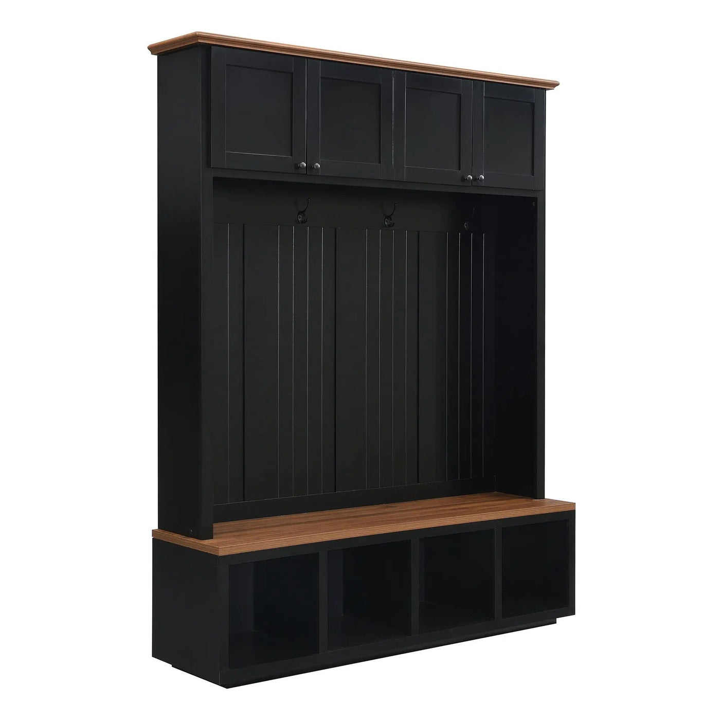 Entryway Hall Tree With Bench And Storage by Unique Piece Furniture