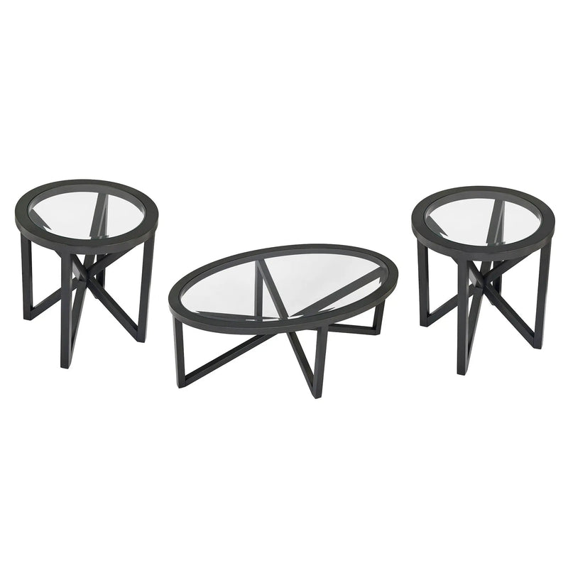 Modern Simple Glass Coffee Table by HouseOfZazla
