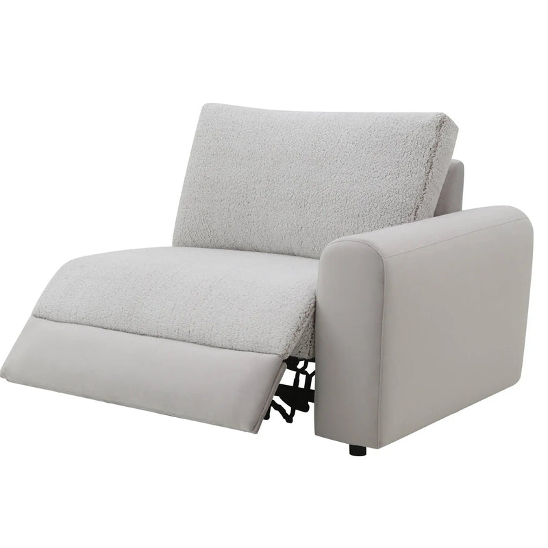 Tarrance - Modular Power Recliner Sectional - Gray by HouseOfZazla