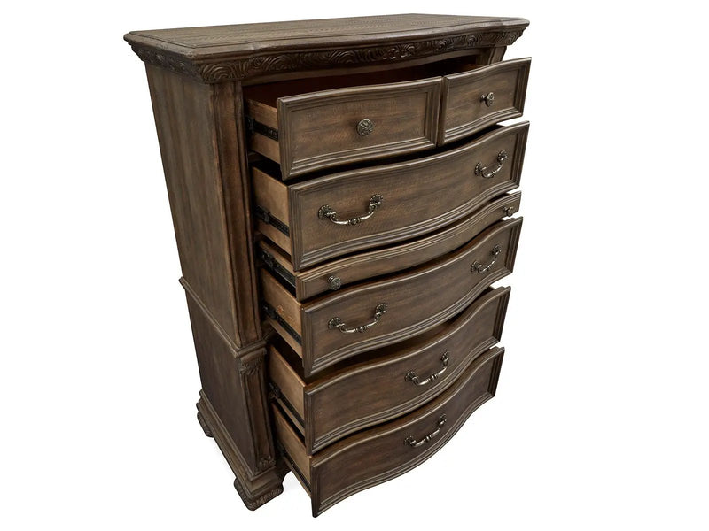 Durango - Drawer Chest - Willadeene Brown by Unique Piece Furniture