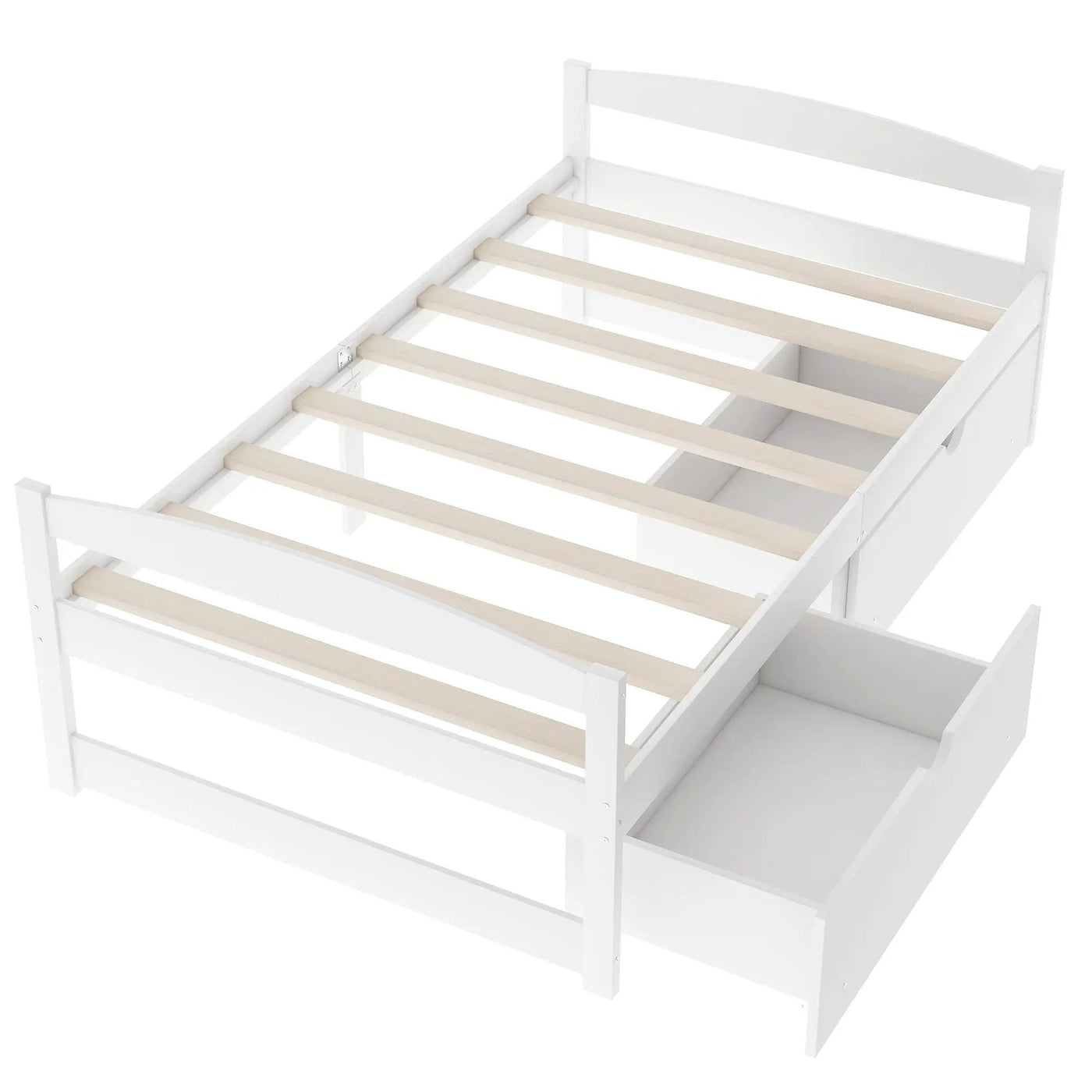 Platform Bed With 2 Drawers by Unique Piece Furniture