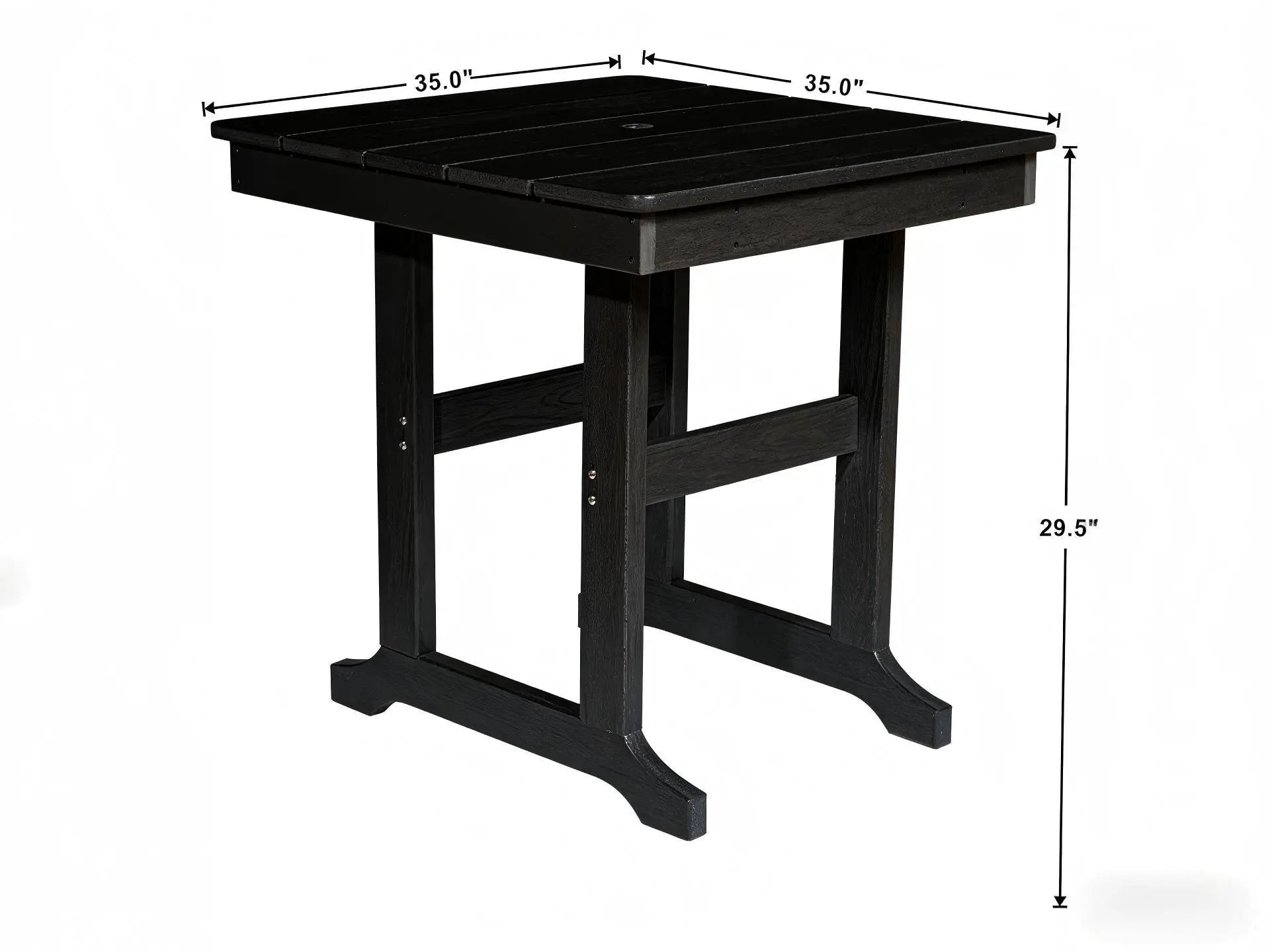 HDPE Outdoor Patio Dining Set by HouseOfZazla