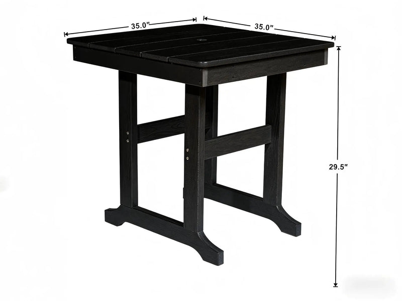 HDPE Outdoor Patio Dining Set by HouseOfZazla
