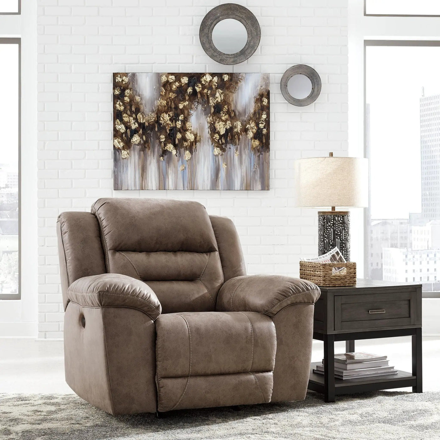 Stoneland - Power Recliner by Unique Piece Furniture