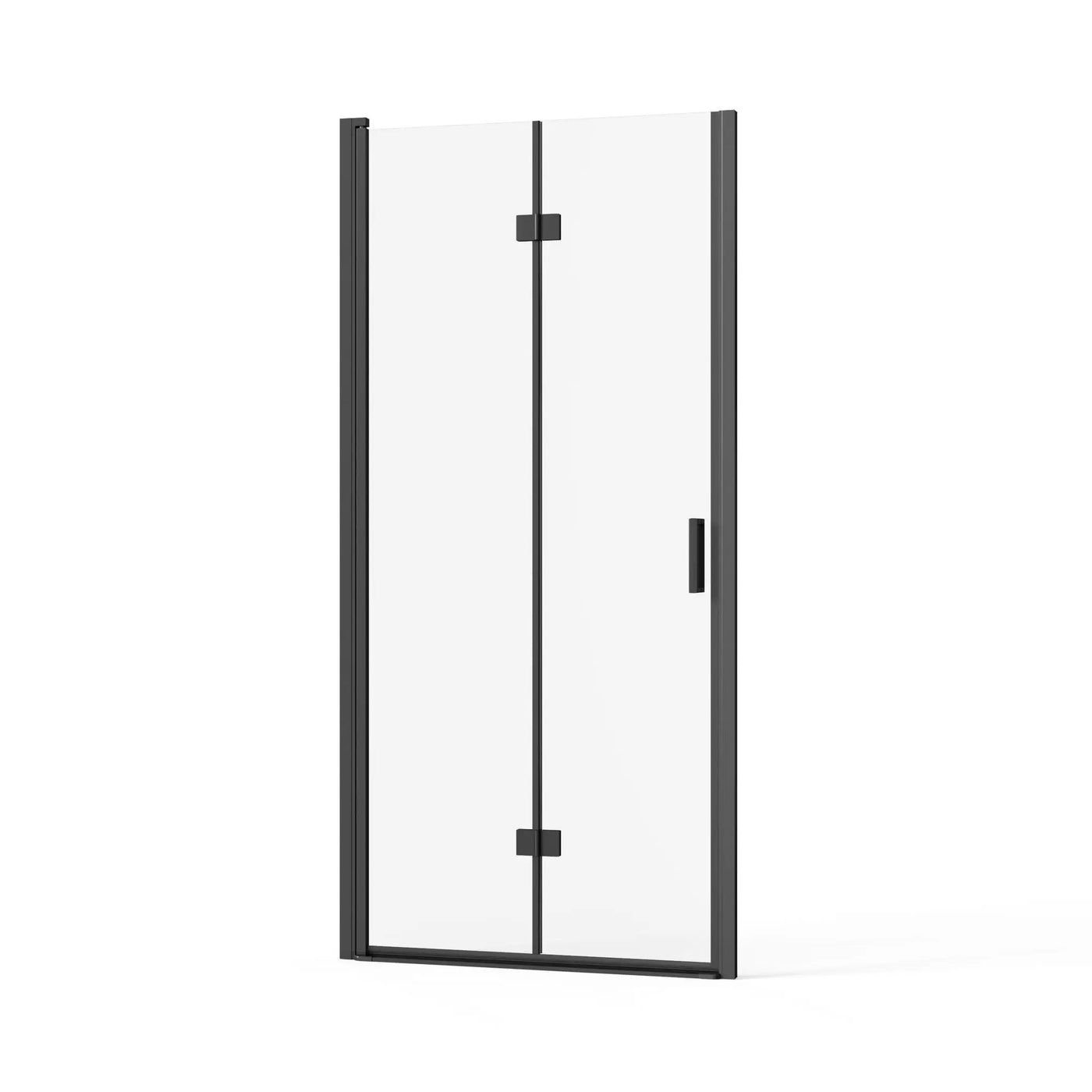 Bifold Frameless Shower Door With Tempered Clear Glass by HouseOfZazla