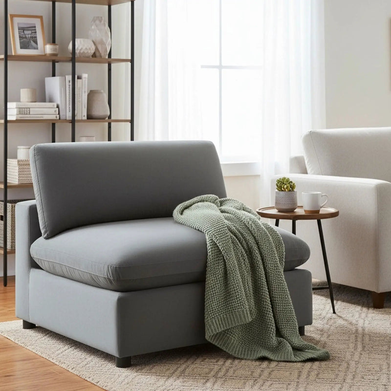 Caylie - Armless Slipper Chair by HouseOfZazla