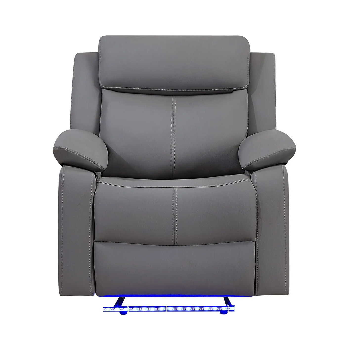 Blanche - Glider Recliner With LED, Pillow Top Arms by Unique Piece Furniture