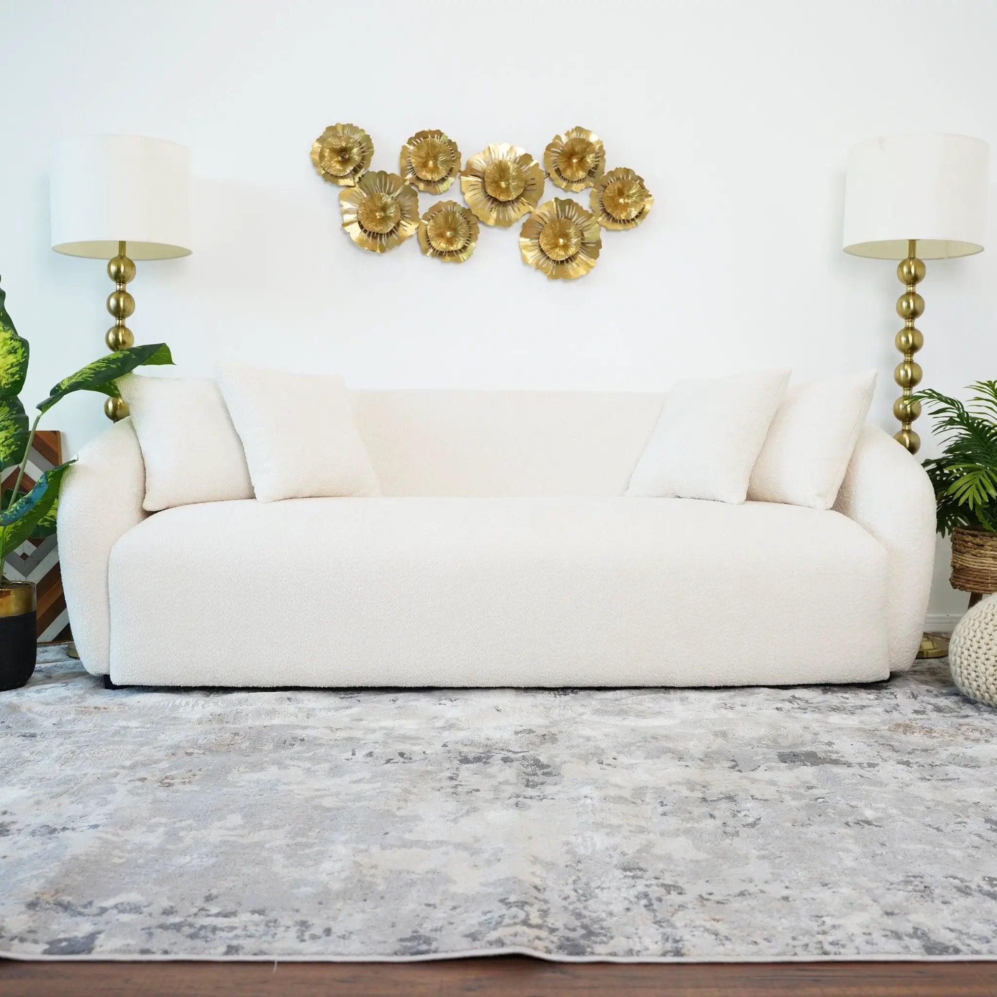 Linden - Sofa - Ivory by HouseOfZazla
