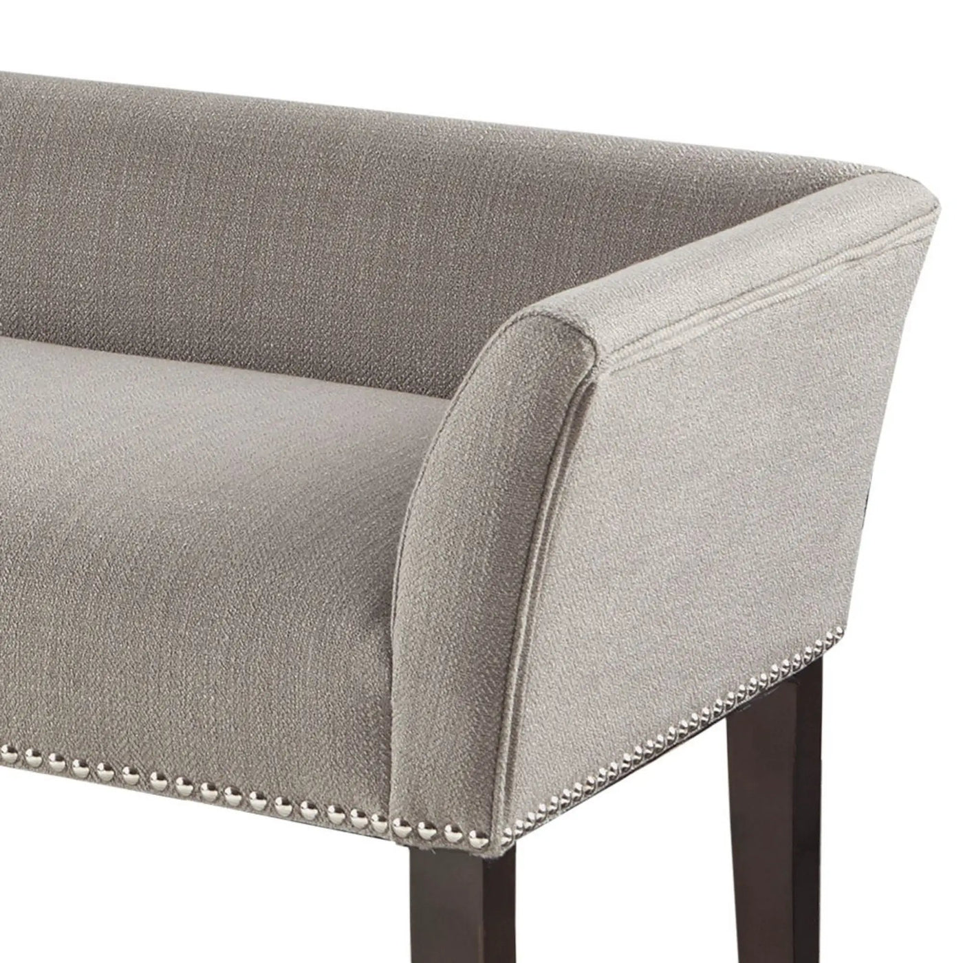 Elegant Design Bench Upholstery, Solid Wood Frame by Unique Piece Furniture