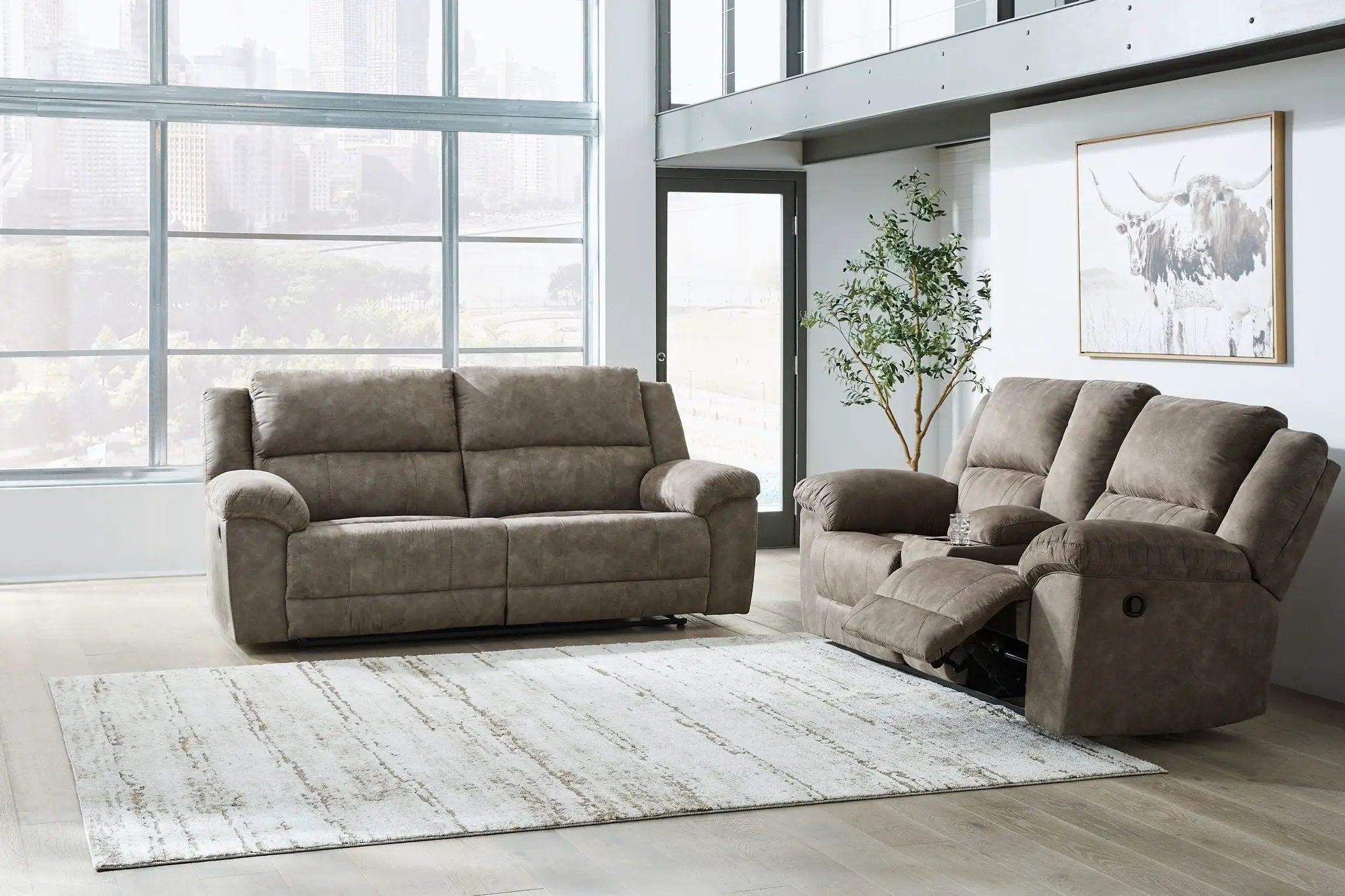 Laresview - Reclining Living Room Set by Unique Piece Furniture
