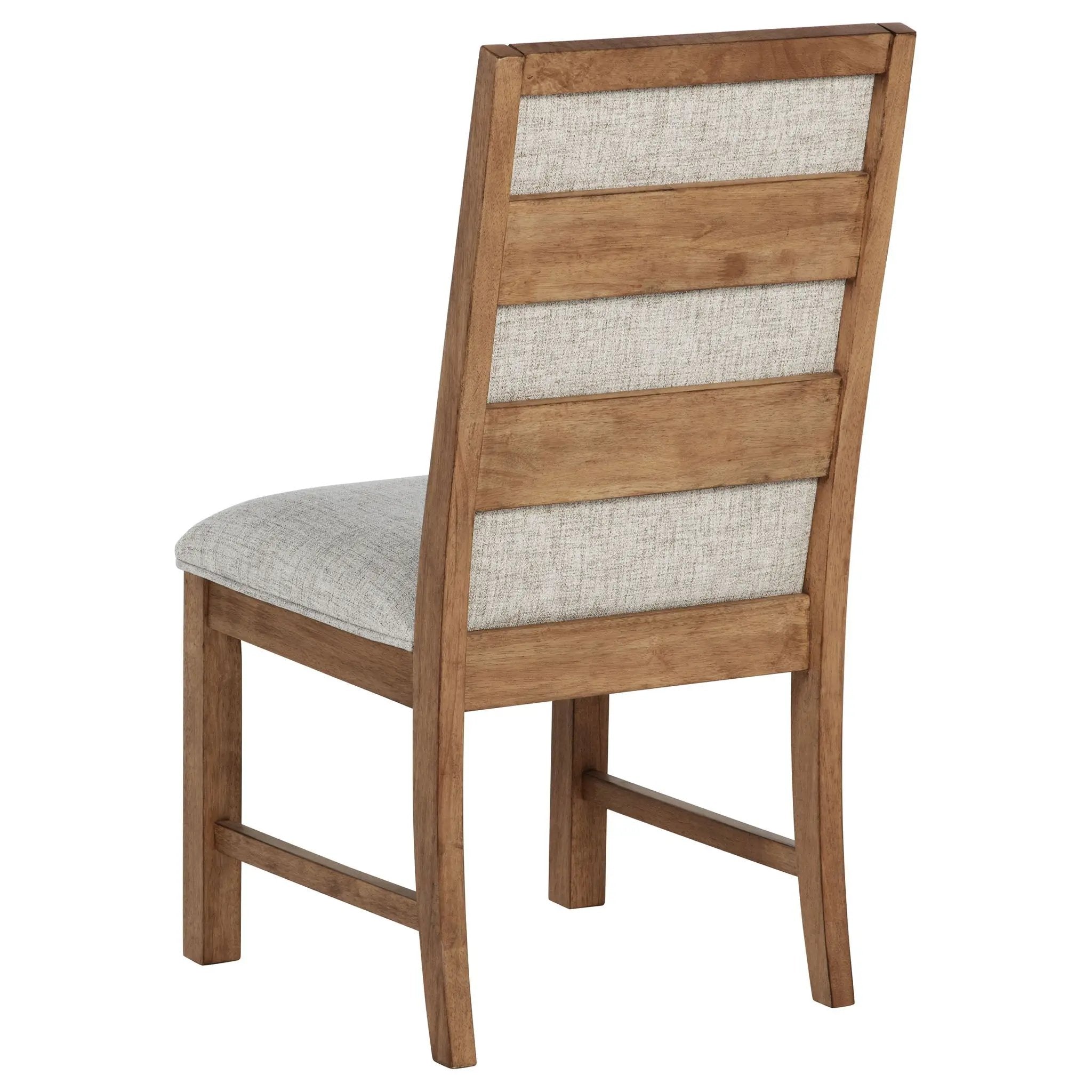 Survista - Upholstered Dining Side Chair (Set of 2) - Brown by HouseOfZazla