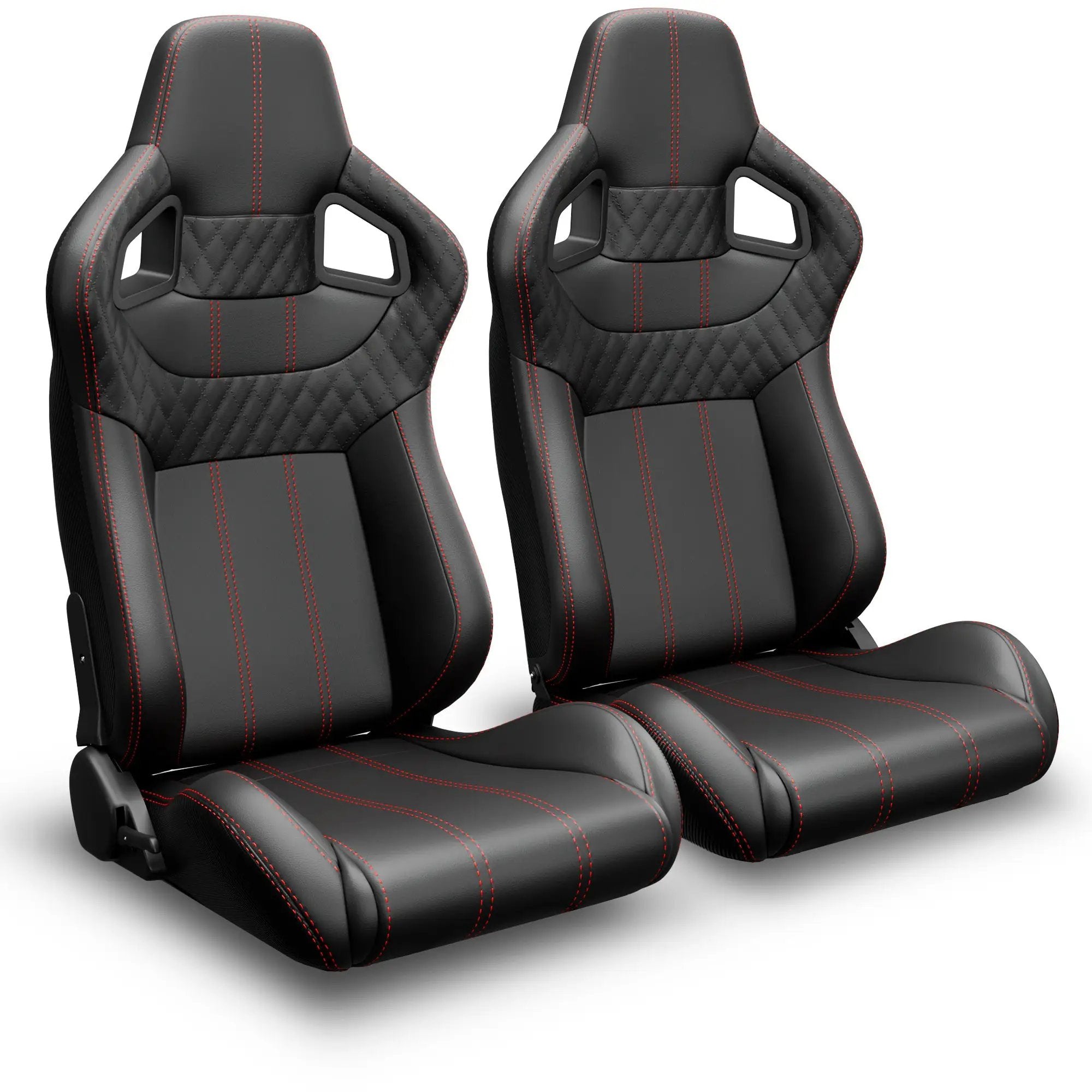 2PC Universal Bucket Racing Seats by HouseOfZazla