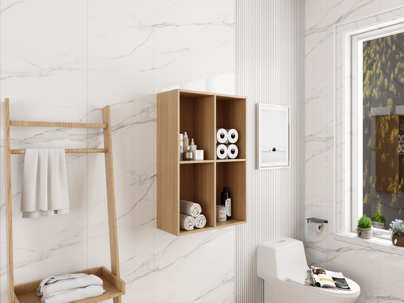 24 Inch Small Wall Mounted Storage Shelves by HouseOfZazla