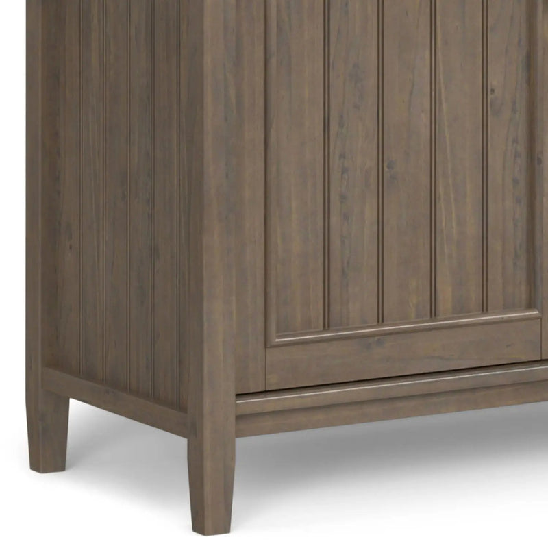 Lev - Wide Storage Cabinet - Smoky Brown by Unique Piece Furniture