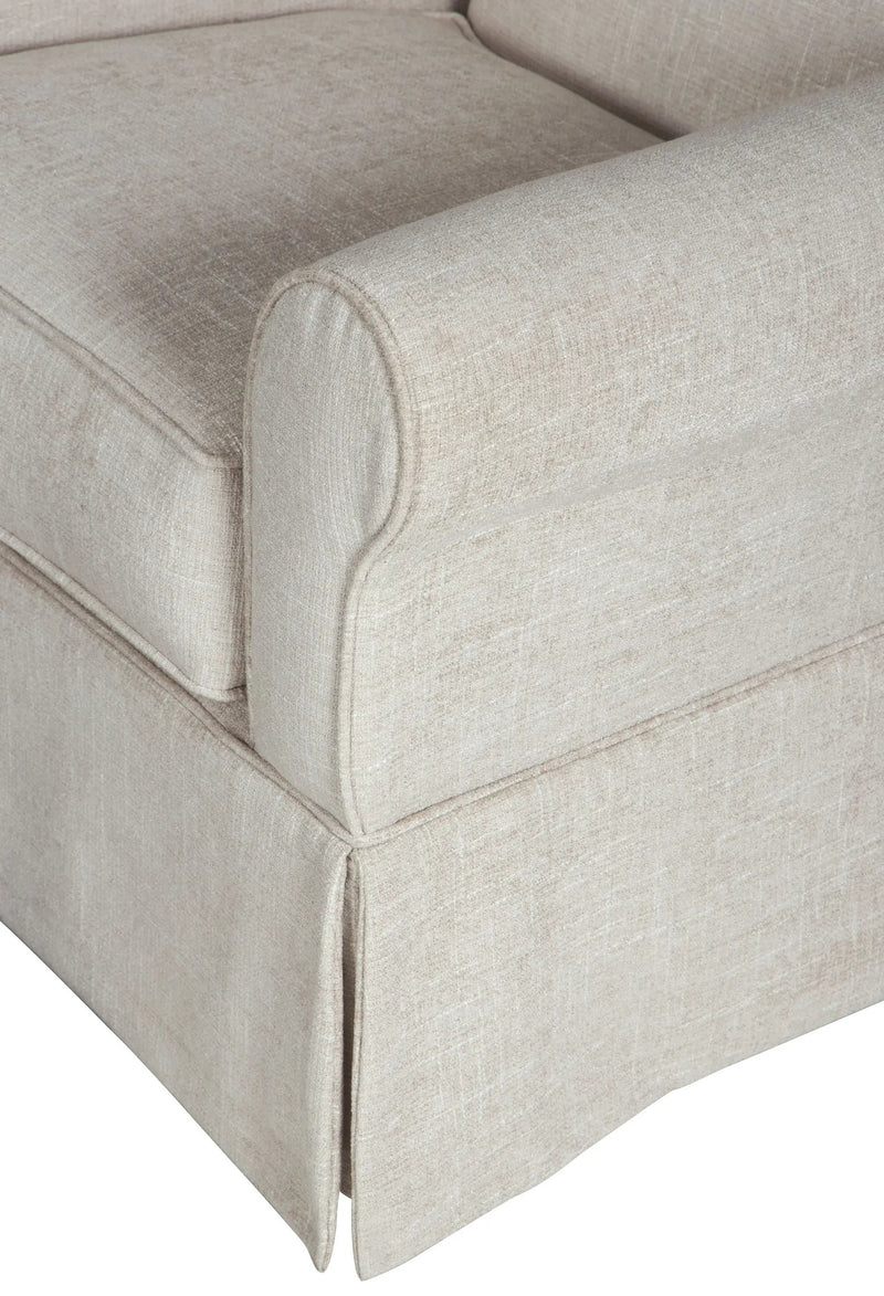 Searcy - Swivel Glider Accent Chair - Quartz by Unique Piece Furniture