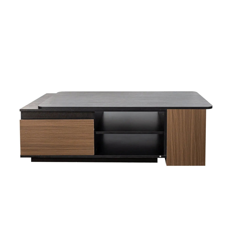 Extendable Coffee Table with 2 Storage Drawers by HouseOfZazla