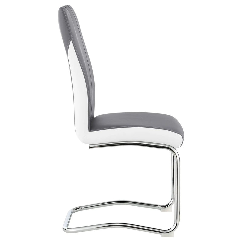 Jernigan - Upholstered Dining Side Chair (Set of 4) - Gray