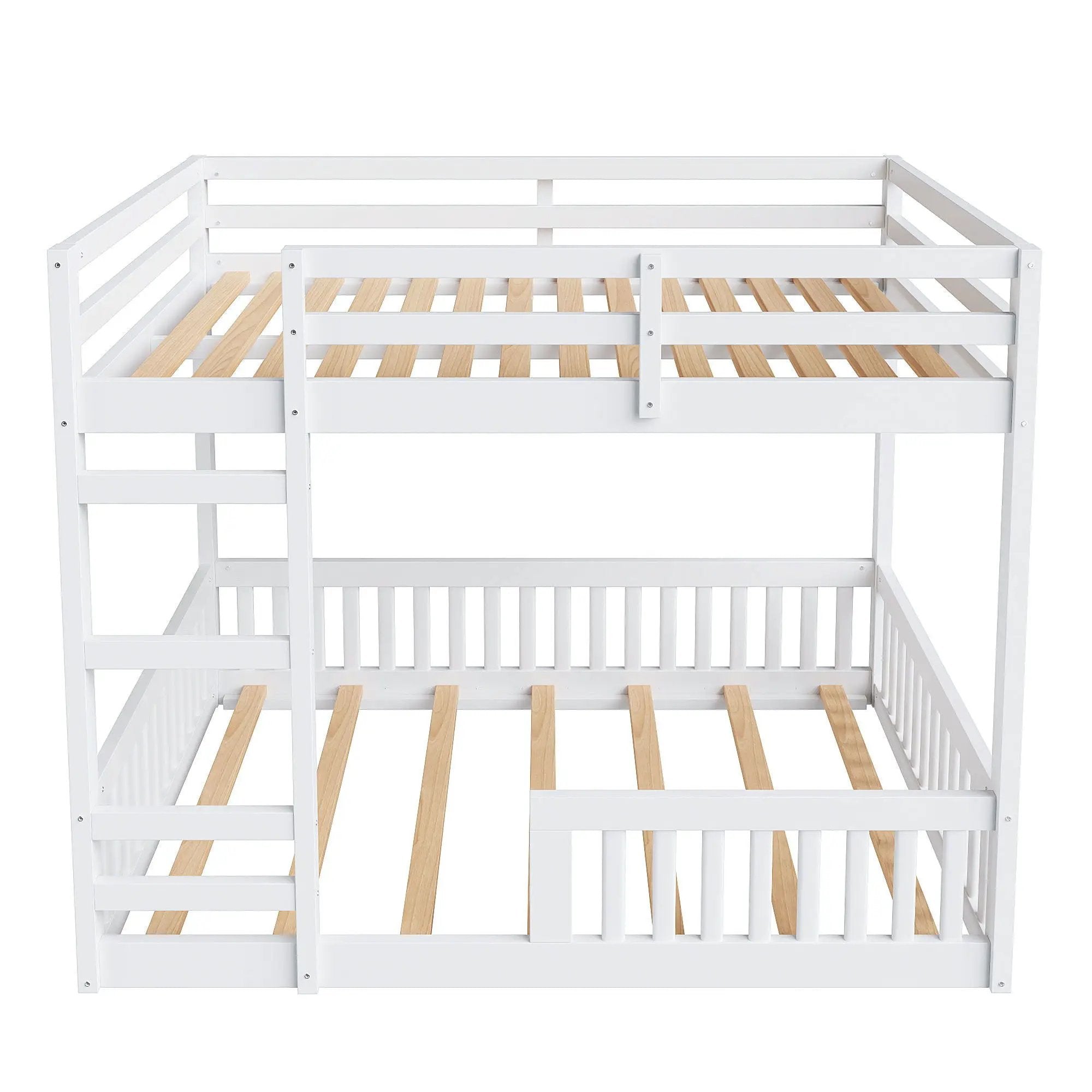 Stylish Bunk Bed With Ladder And Guardrails by HouseOfZazla