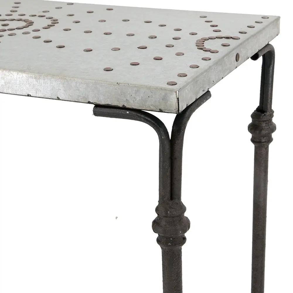 Set of 3 Gilbert Nesting Tables Metal Plant Stand by HouseOfZazla