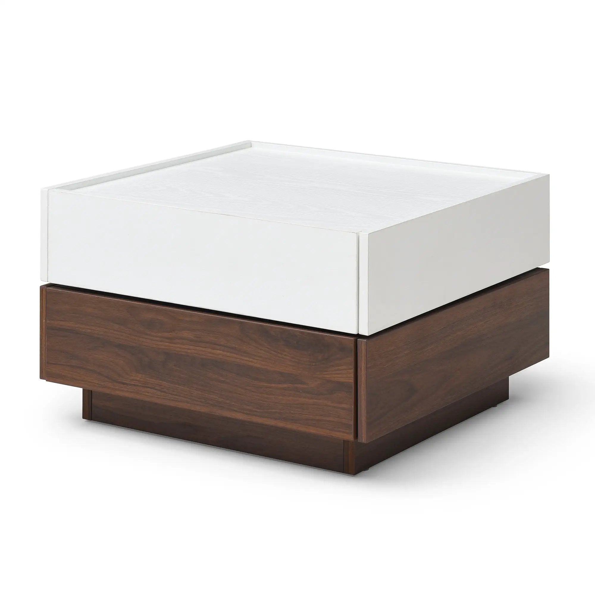 Rotating Coffee Table with 2 Drawers by HouseOfZazla