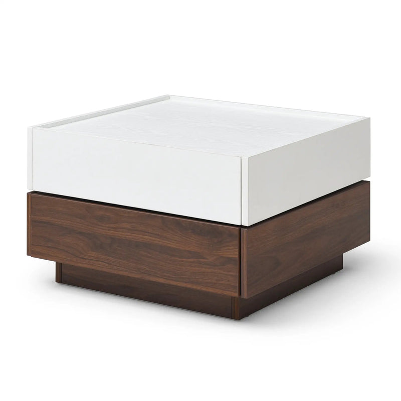Rotating Coffee Table with 2 Drawers by HouseOfZazla