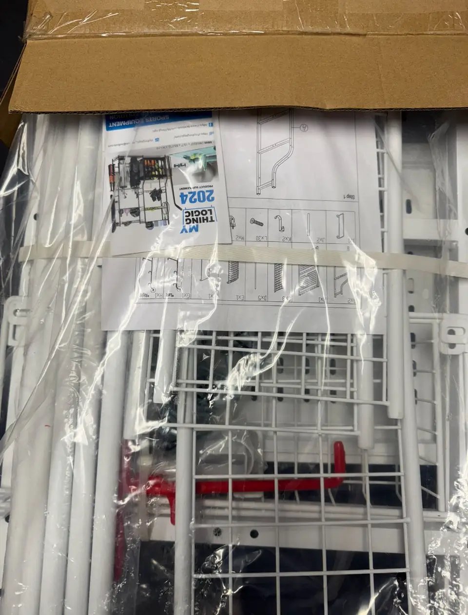 Mythinglogic Yoga Mat Storage Racks, Home Gym Storage Rack for Dumbbells Kettlebells Foam Roller, Yoga Strap and Resistance Bands, Workout Equipment Storage Organizer With Hooks and Wheels by Selzalot