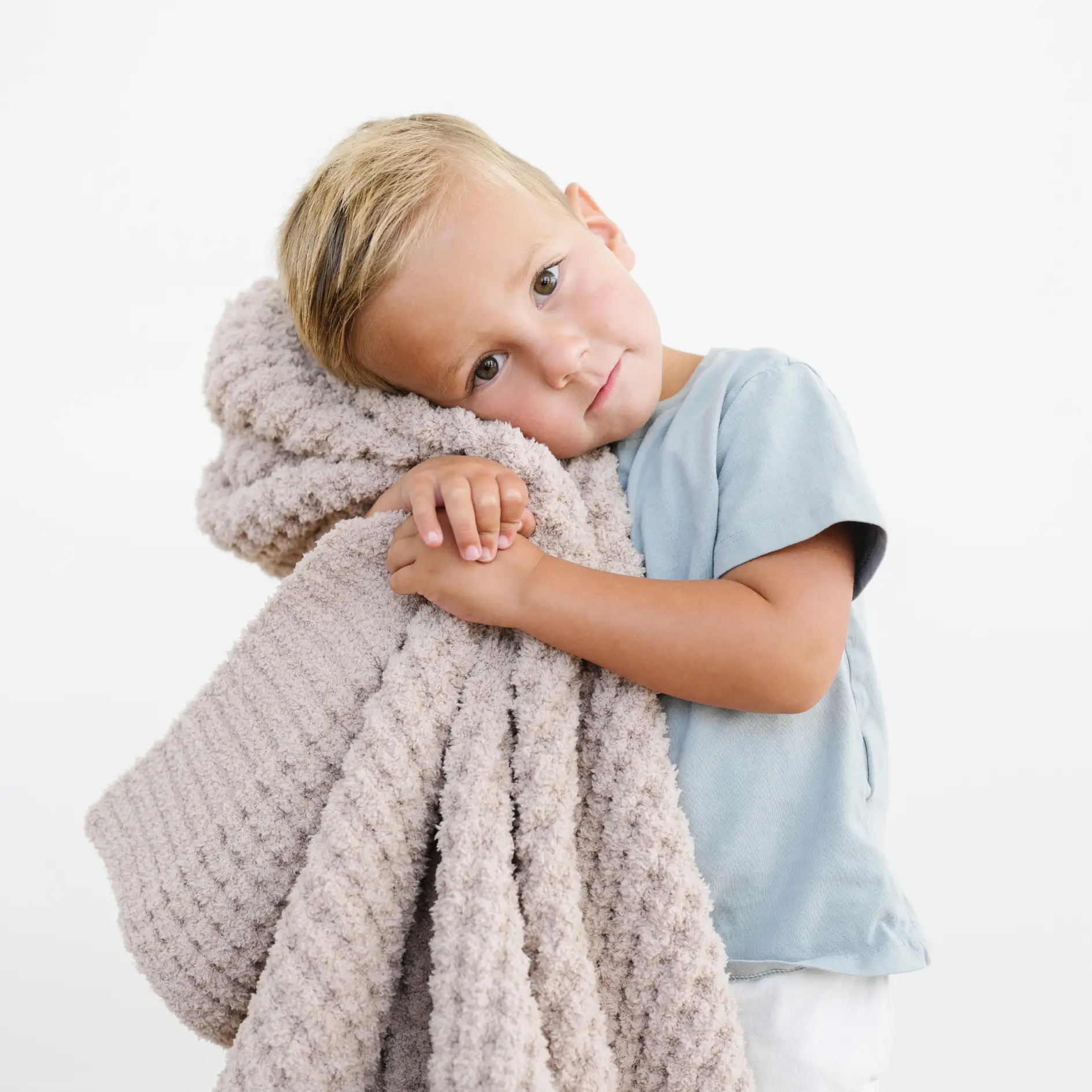 WAFFLE KNIT TODDLER BLANKETS by HouseOfZazla