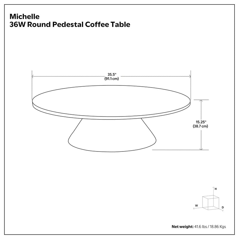 Michelle - Coffee Table - Vintage by HouseOfZazla
