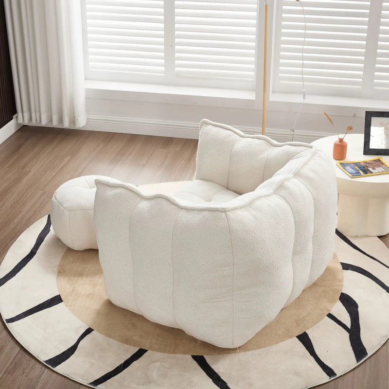 Soft Bean Bag Chair With High Resilient Foam by Unique Piece Furniture