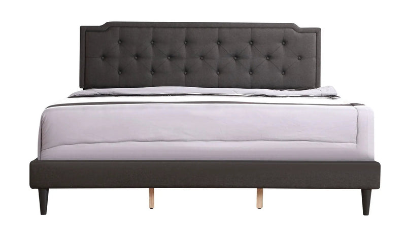 Button Tufted Bed Charming For Cozy Spaces by HouseOfZazla