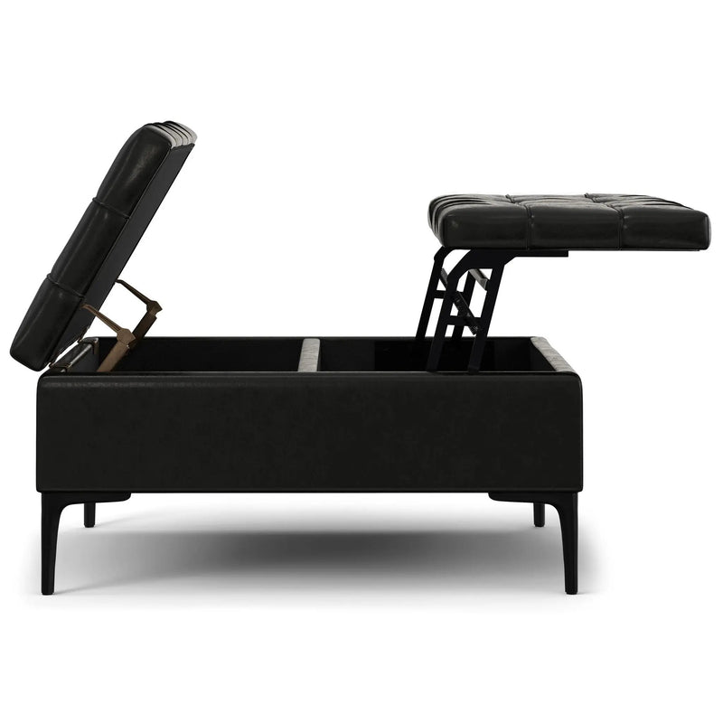 Laura - Lift Top Storage Ottoman by HouseOfZazla