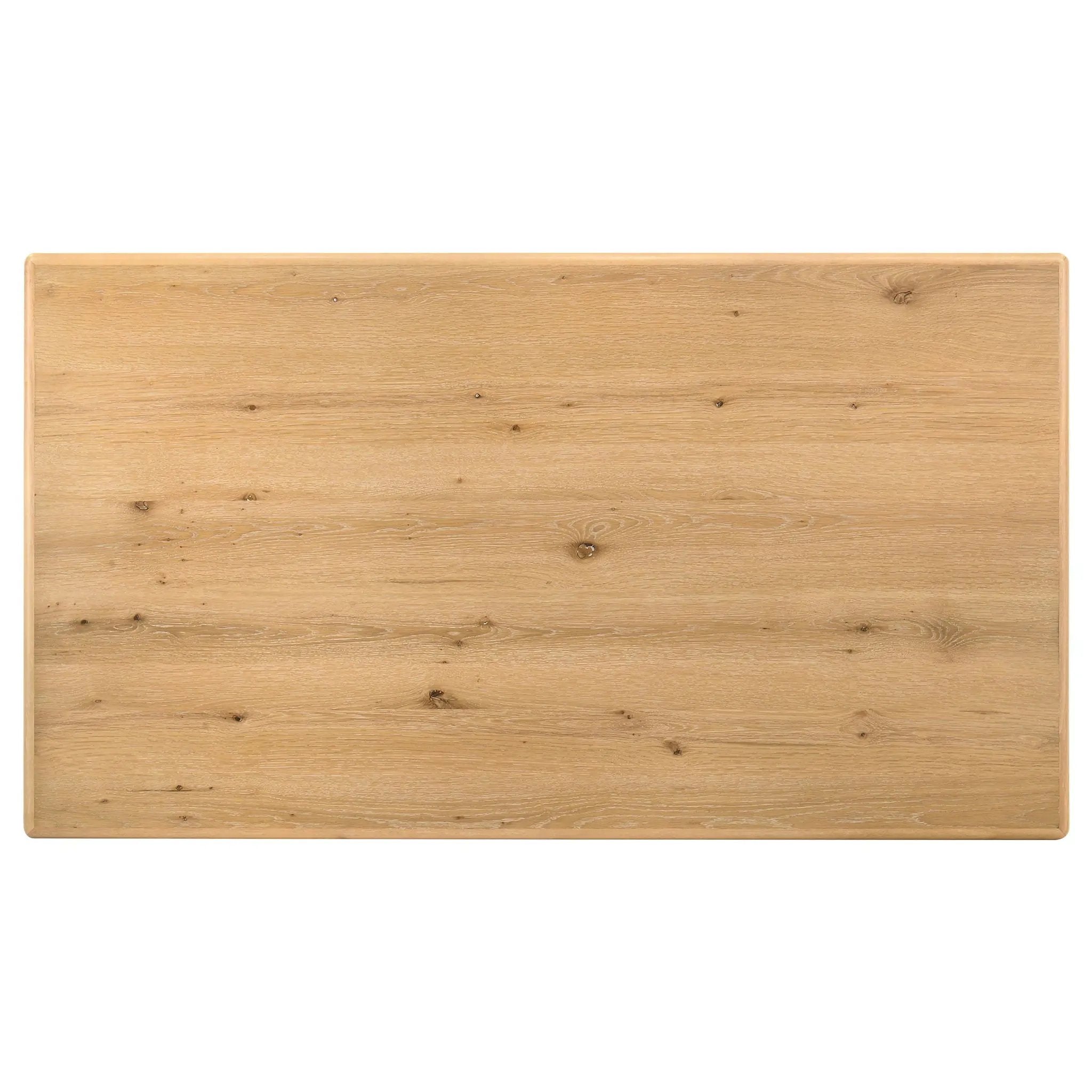 Duncan 71-inch Rectangular Wood Dining Room Table Washed Oak by Unique Piece Furniture