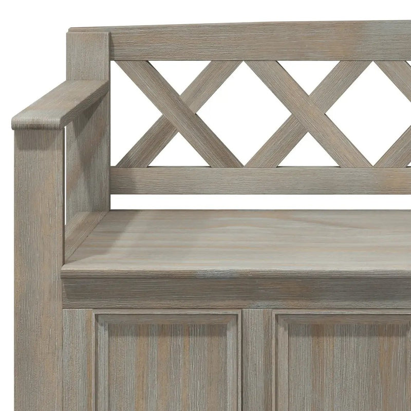 Amherst - Handcrafted Entryway Storage Bench by Unique Piece Furniture