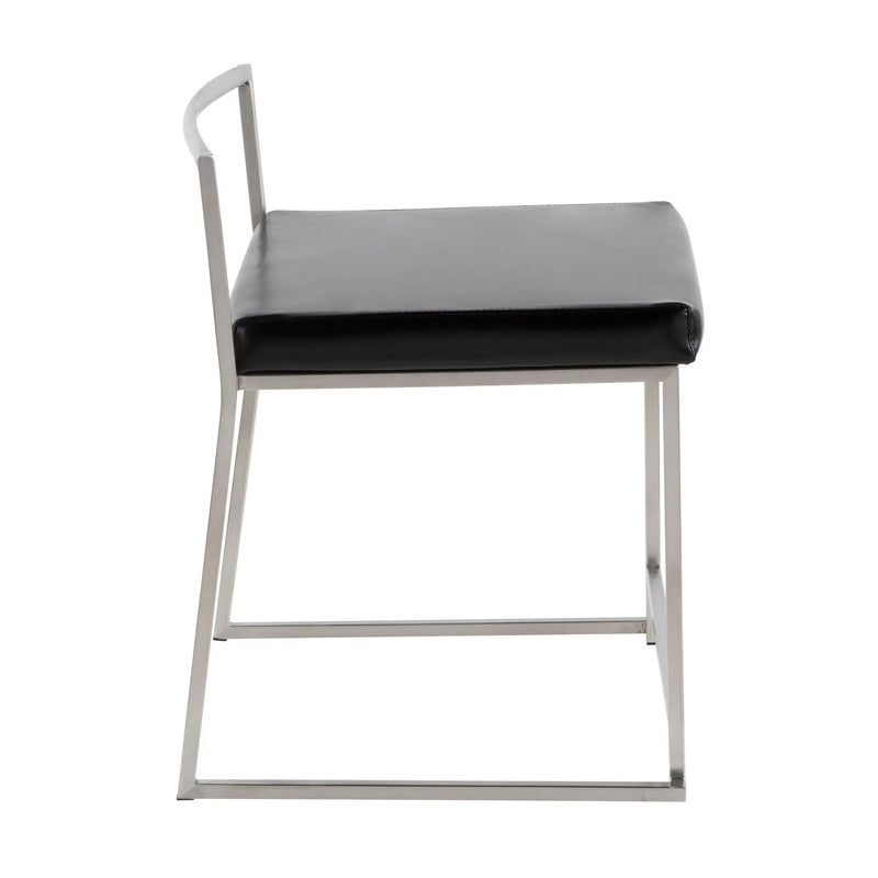 Fuji - Contemporary Stackable Dining Chair (Set of 2) by Unique Piece Furniture