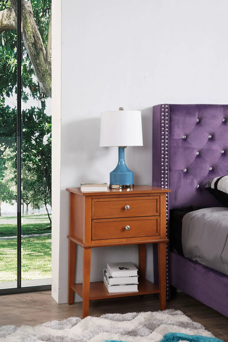 Vibrant Contemporary Nightstand by HouseOfZazla