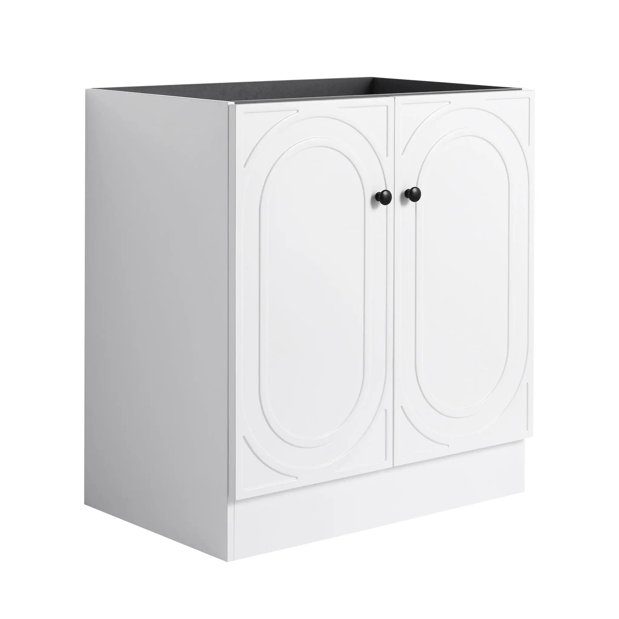 Modern Freestanding Bathroom Vanity With Soft Close Cabinet Doors by Unique Piece Furniture