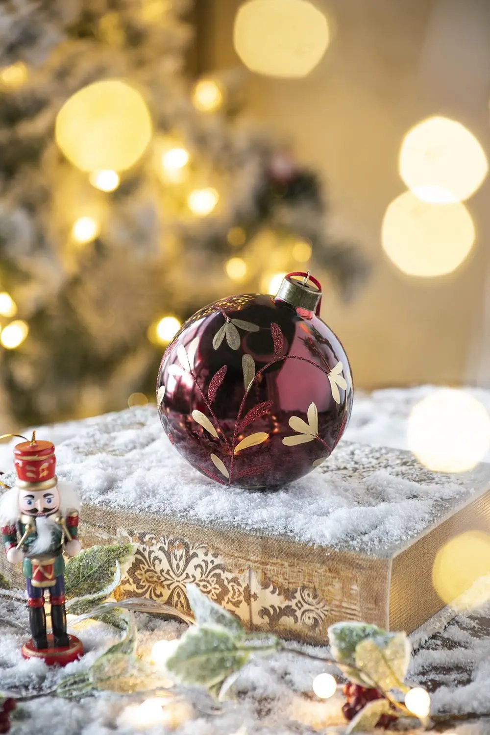 Christmas Ball Glass Decorative Hanging Ball Christmas Tree Ornaments, For Holiday Party Decorations by Unique Piece Furniture