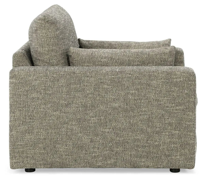 Dramatic - Chair and a Half - Granite by Unique Piece Furniture