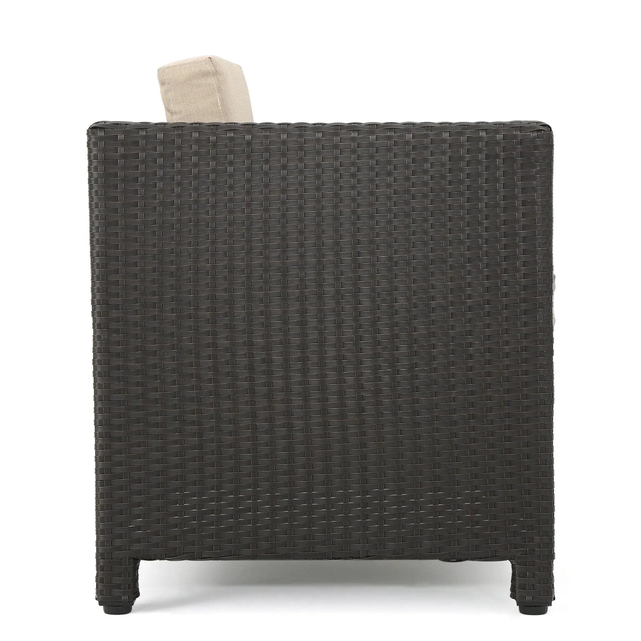 Stylish Outdoor Club Chair With Weather Resistant Cushions by HouseOfZazla