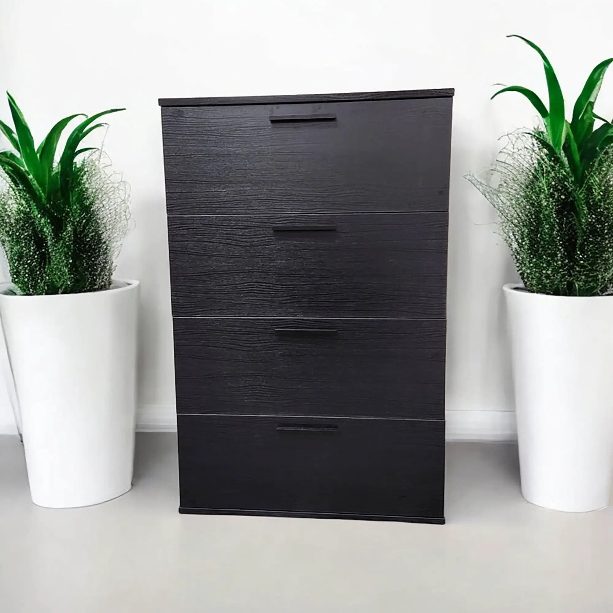 Oliver - Farmhouse Jumbo Chest With 4 Drawer Storage by HouseOfZazla