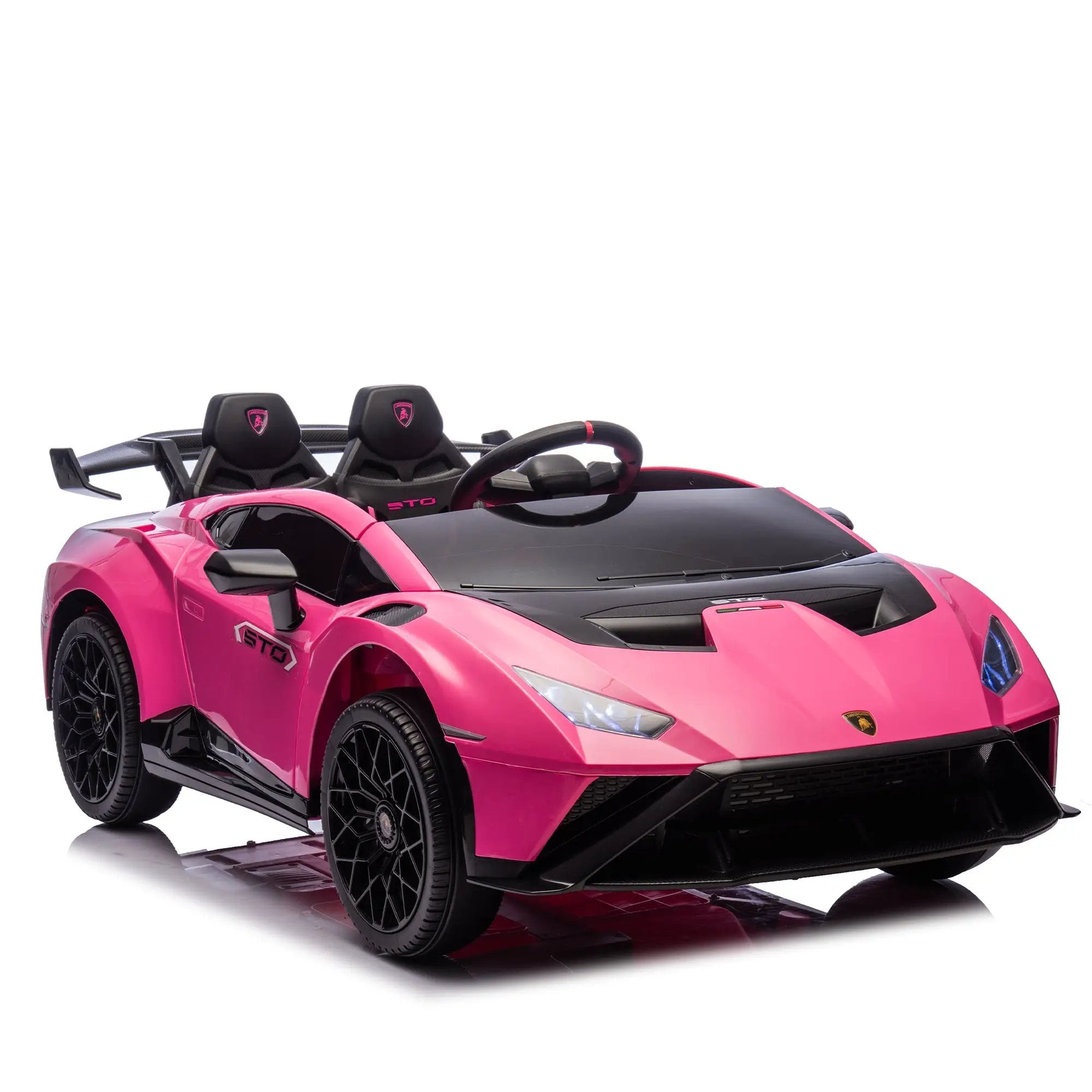 Lamborghini Huracan Sto 24V Kids Electric Ride-On Drift Car by HouseOfZazla