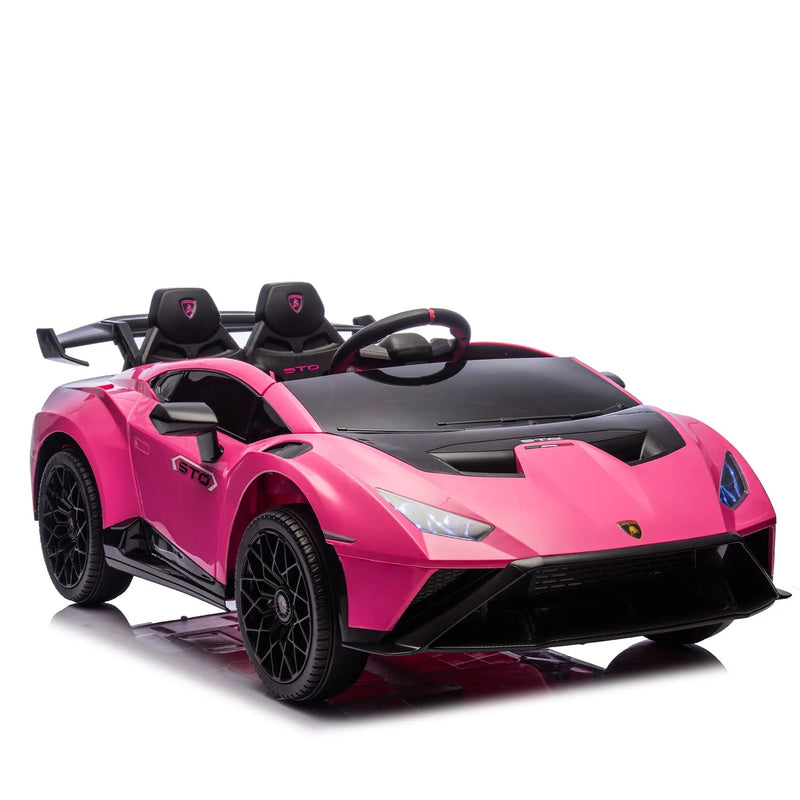 Lamborghini Huracan Sto 24V Kids Electric Ride-On Drift Car by HouseOfZazla