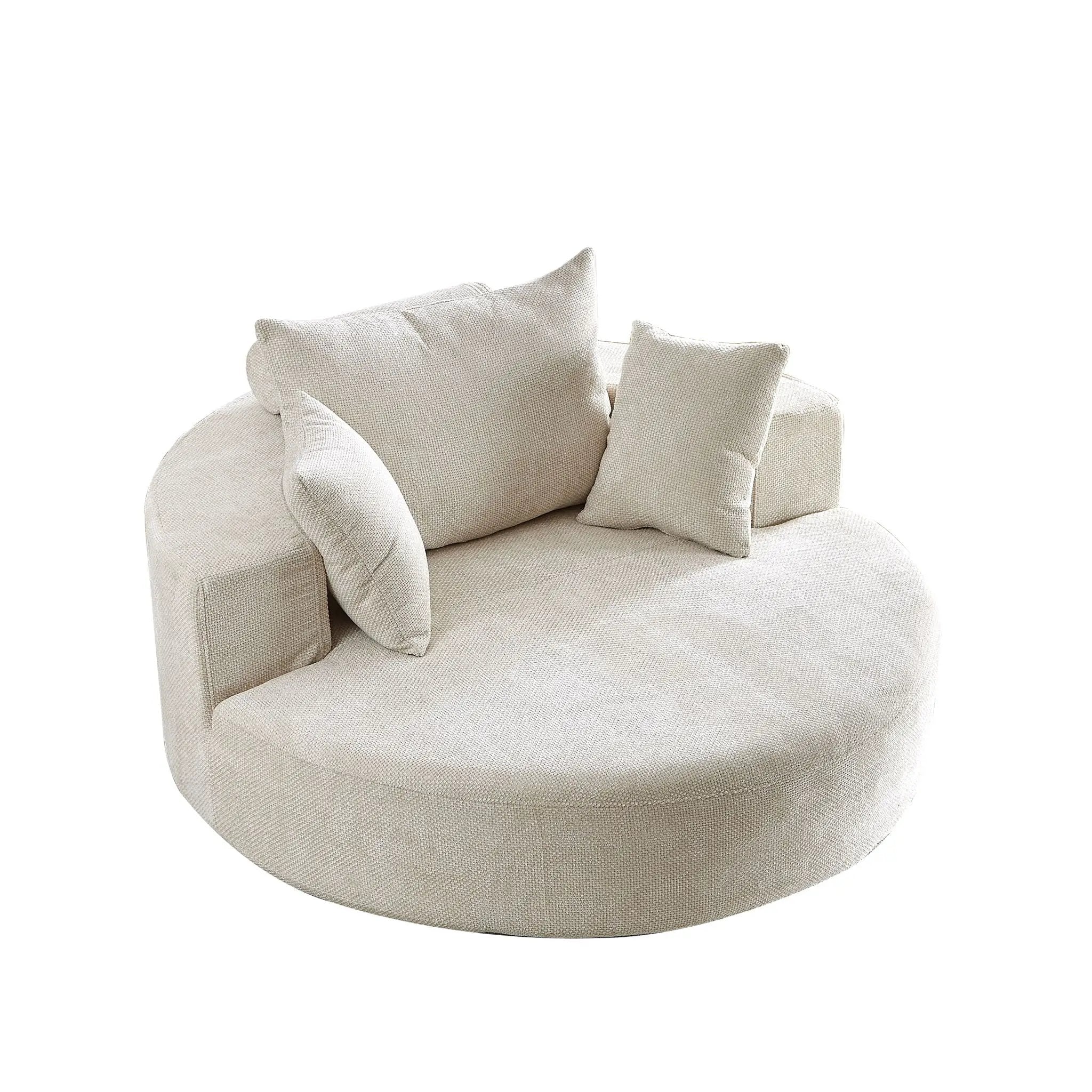Swivel Chair With Rotating Base For Living Room by HouseOfZazla