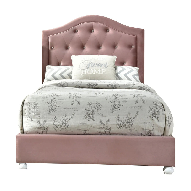 Reggie - Twin Bed - Pink by HouseOfZazla